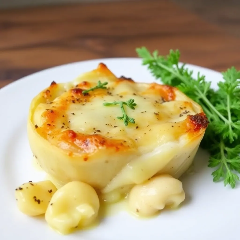 gratin d'artichauts au romarin